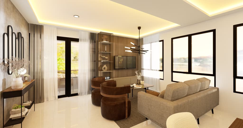 Interior de lujo de apartamento Costa Mar